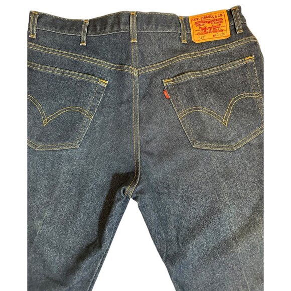 517 Levi Strauss & Co Boot Cut Mens 42x30 Zipper Fly - Picture 6 of 16